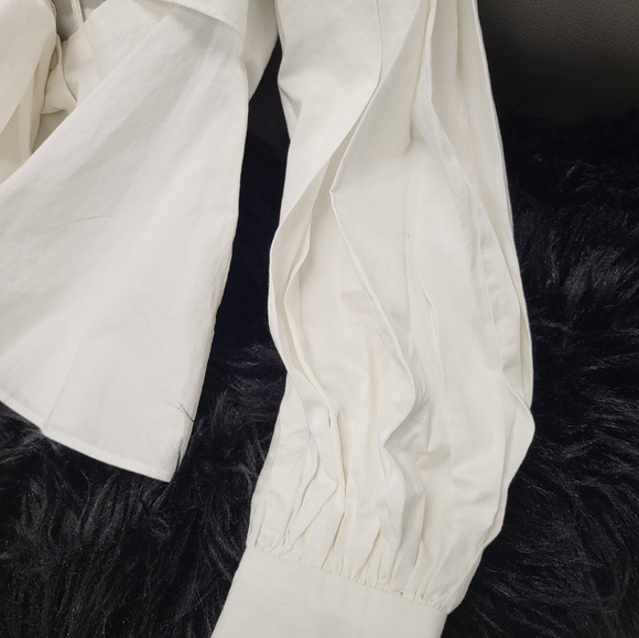 Alexis White Button Up Shirt - Picture 4 of 6